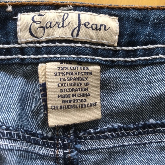 Earl Jean Denim Skirt - Picture 2 of 5